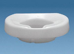 2 Contoured Tall-Ette Elevated Toilet Seat